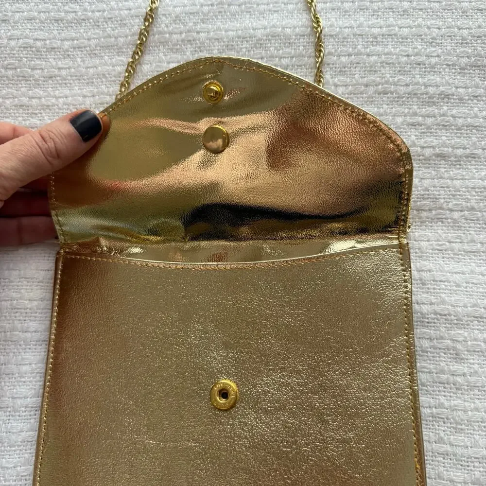 Vintage Walborg Silver and Gold Clutch Evening Bag